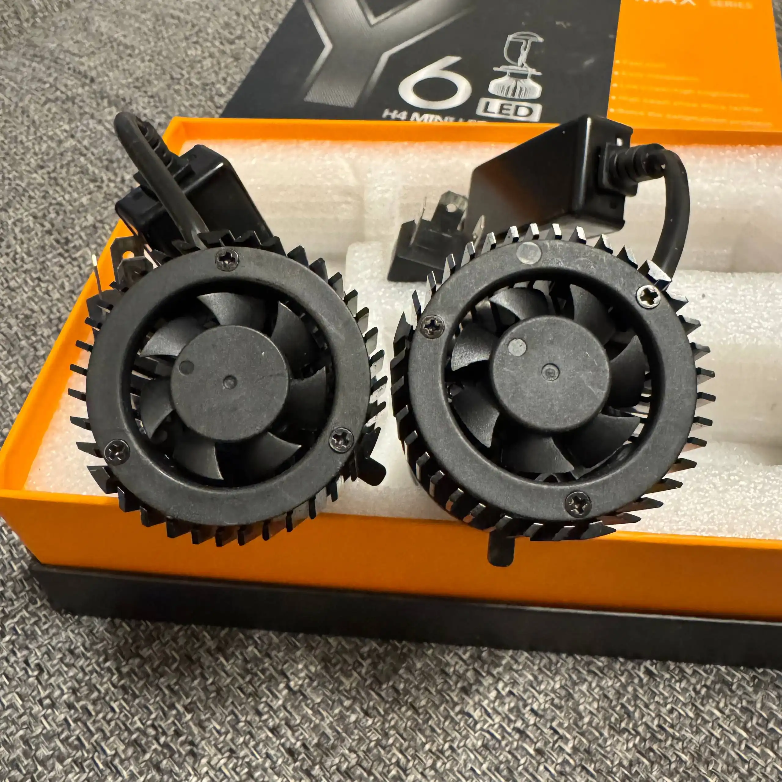 Продажа автомобильных мини линз Y6 MAX LED H4 - Запчасти (Авто) в Тольятти