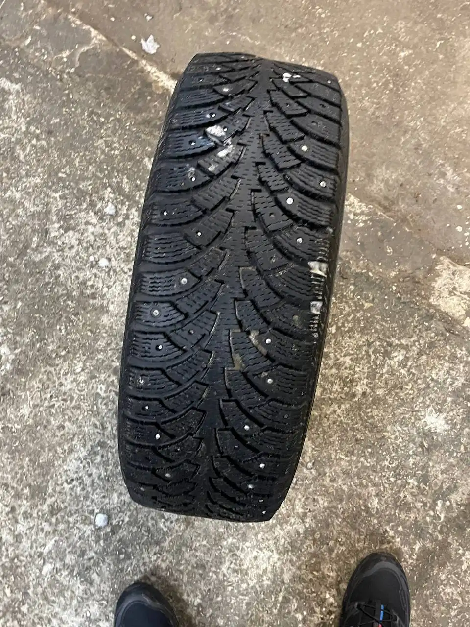 Продажа зимних шипованных шин Nordman 4 205/55/R16 - Шины и диски (Авто) в Тольятти