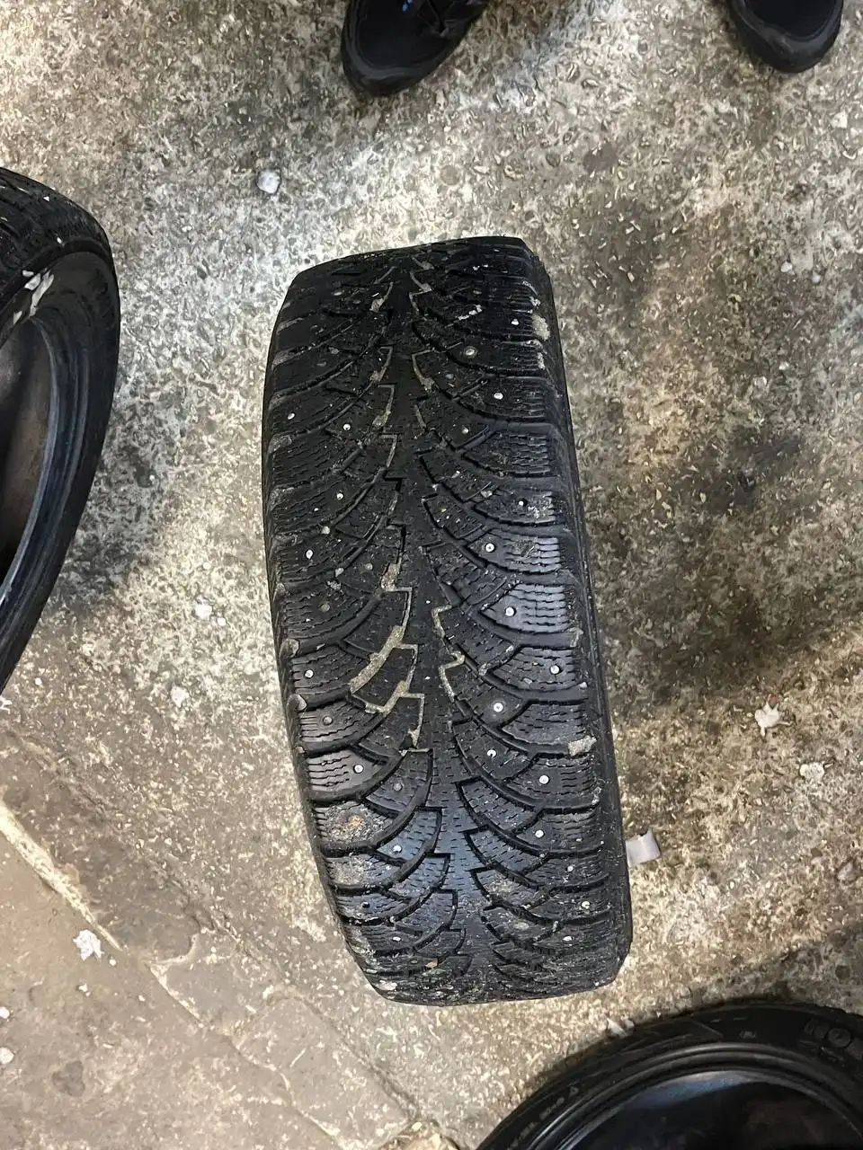 Продажа зимних шипованных шин Nordman 4 205/55/R16 - Шины и диски (Авто) в Тольятти