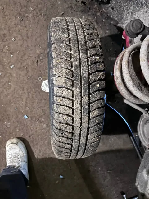 Шины ЗИМА R13 на жигулевских дисках - Шины и диски в Тольятти