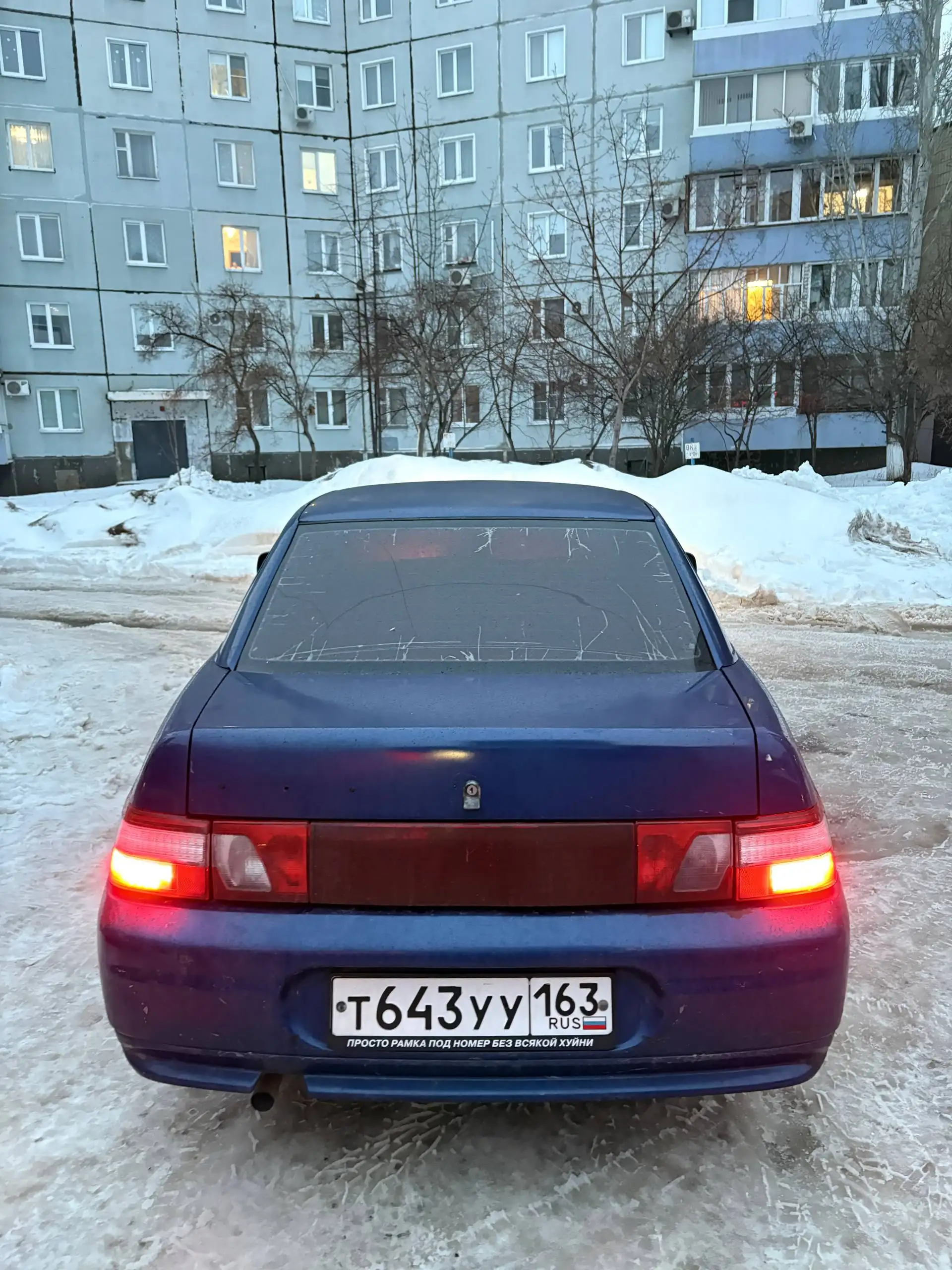 ВАЗ-2110 2002 года, люксовая, синий цвет, Тольятти - Легковые автомобили (Авто) в Тольятти