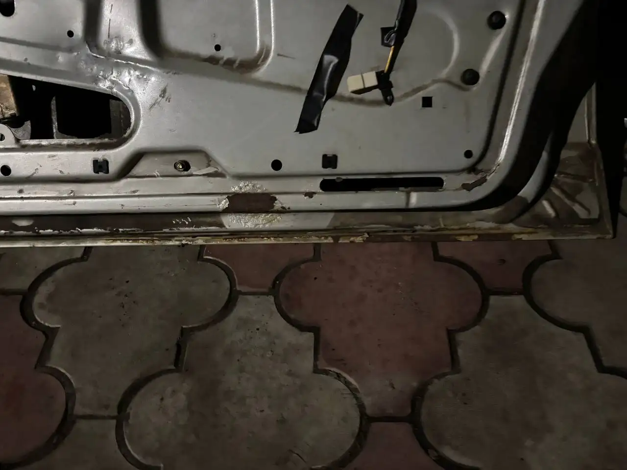 Передняя пассажирская дверь ВАЗ 2109 под ремонт - Кузовные запчасти (Запчасти) в Тольятти