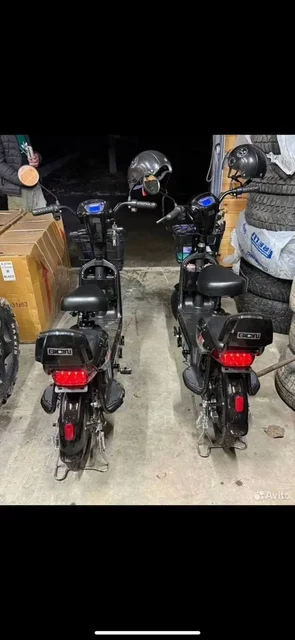 Электро-скутер SK8 черный, мощность 600W - частное объявление в Тольятти