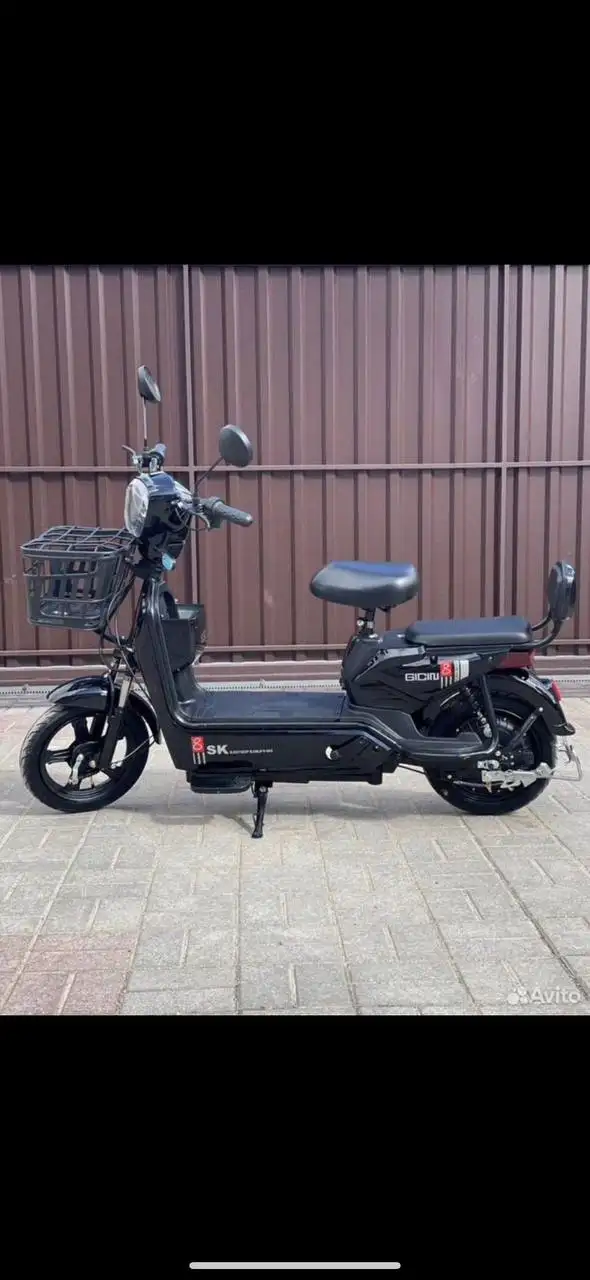 Электро-скутер SK8 черный, мощность 600W - Электроскутеры (Авто) в Тольятти