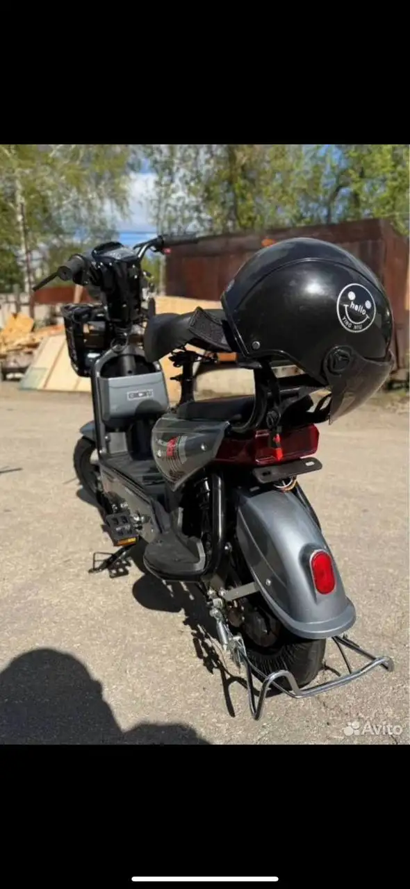 Электро-скутер SK8 черный, мощность 600W - Электроскутеры (Авто) в Тольятти