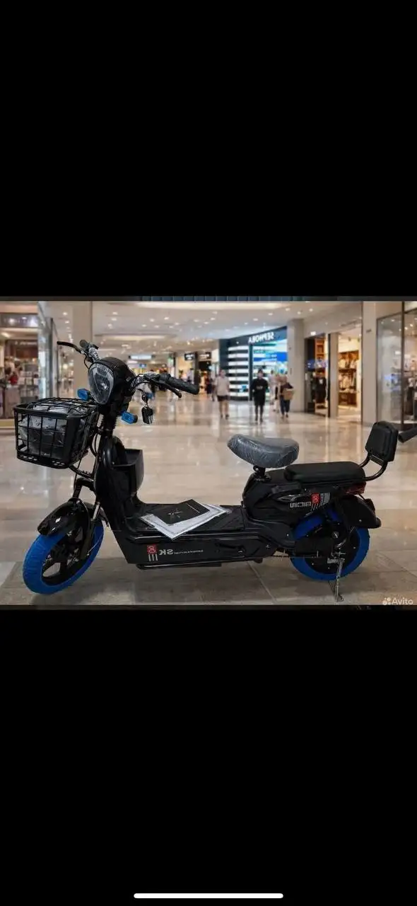 Электро-скутер SK8 черный, мощность 600W - Электроскутеры (Авто) в Тольятти