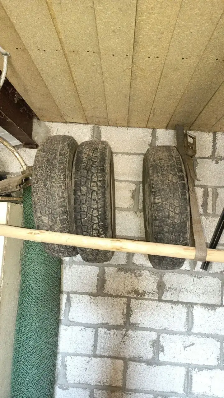 Продам колёса от Нивы 4 шт R16 - Шины и диски (Авто) в Тольятти