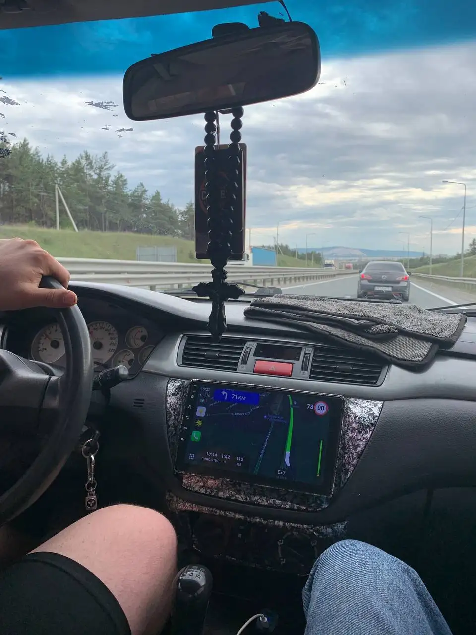 Продам планшет для Lancer 9 с камерой заднего вида - Автоэлектроника (Авто) в Тольятти