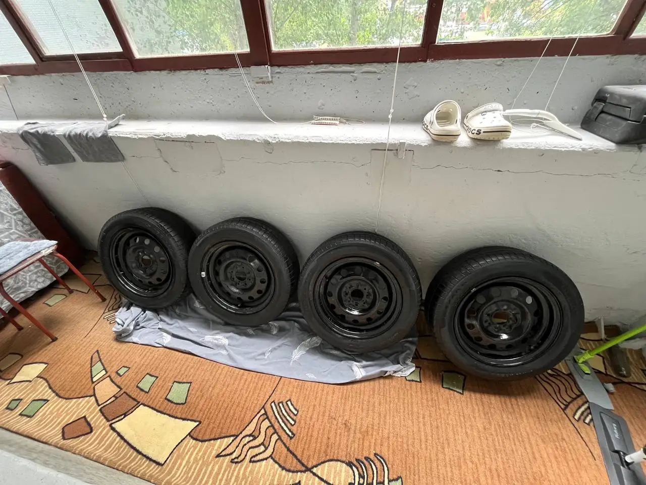 Продам комплект колес на ВАЗ 2109 с резиной Pirelli - колёса и шины (Запчасти) в Тольятти