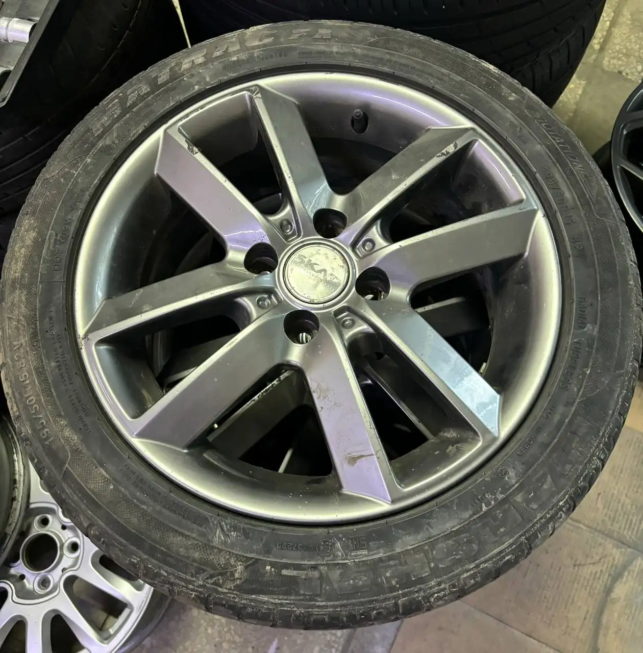 Колеса в сборе R15 4x100 195/50 - Шины и диски (Авто) в Тольятти