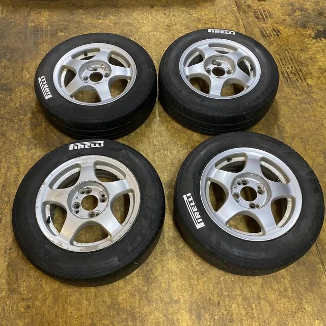 Диски R14 4/100 и 4/114.3 с шинами 185/65, 2023 г. - Запчасти в Тольятти