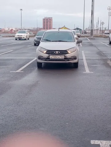 Парковка акварель с забытыми фарами - Авто в Тольятти