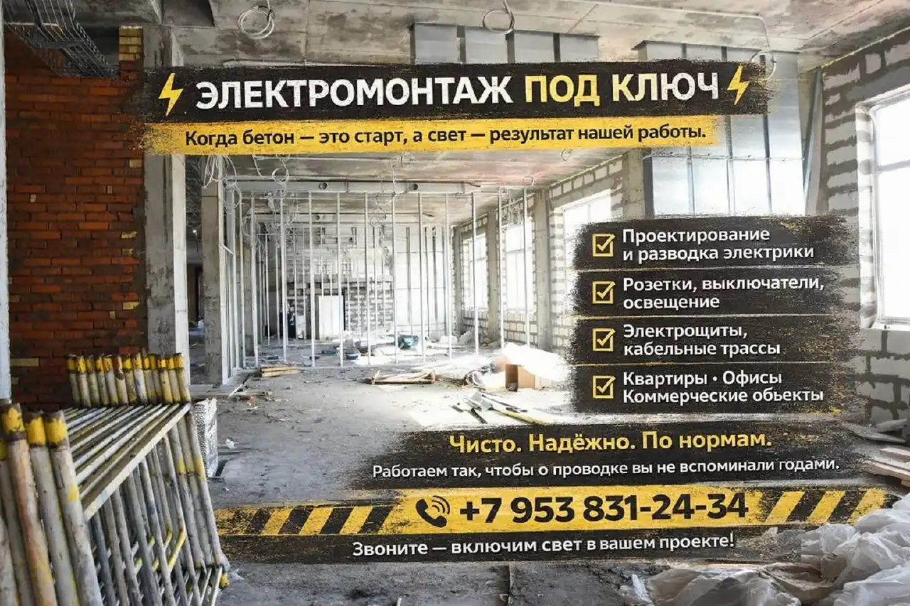 Электромонтаж и слаботочные системы