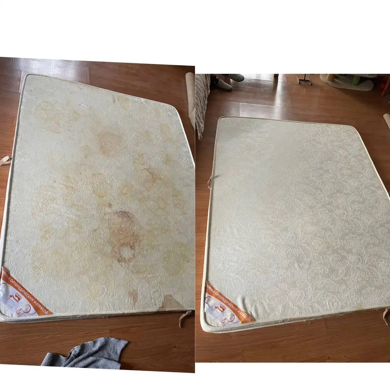 Услуги химической чистки матрасов и мягкой мебели