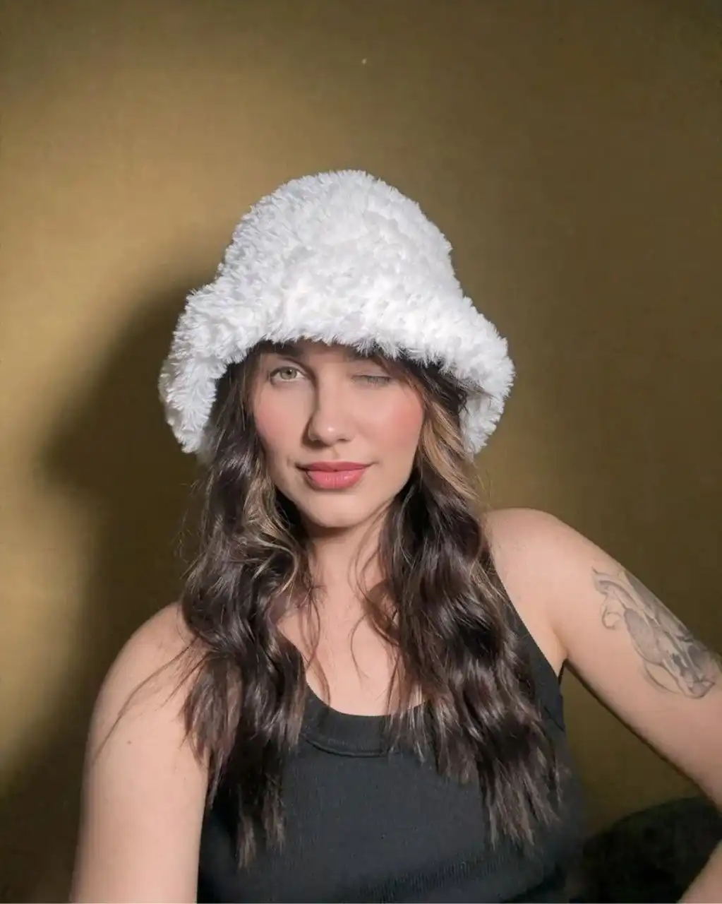 Шапка вязаная женская теплая Topanga by Vlada.Torkler