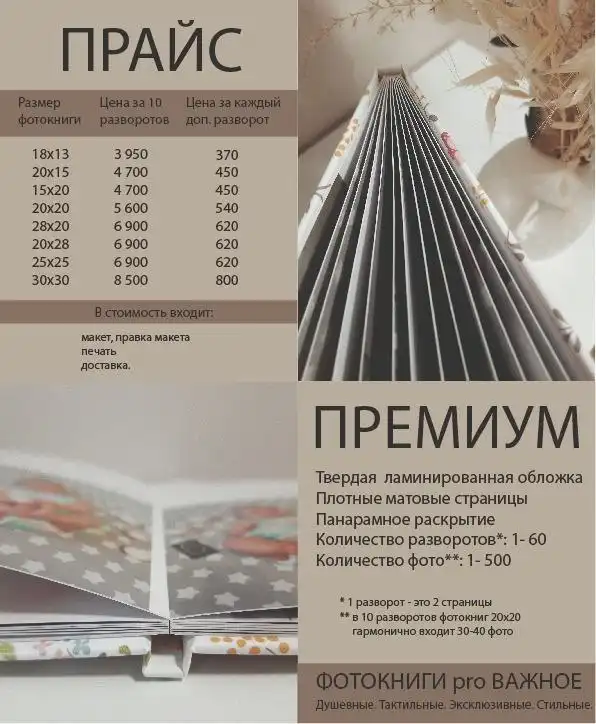 Фотокниги на заказ с вашими фотографиями