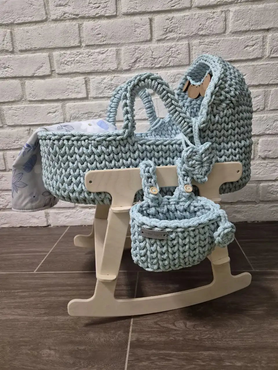 Люлька качалка для куклы ручной работы - Товары для детей в Томск