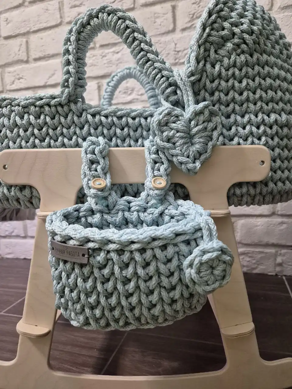 Люлька качалка для куклы ручной работы - Товары для детей в Томск