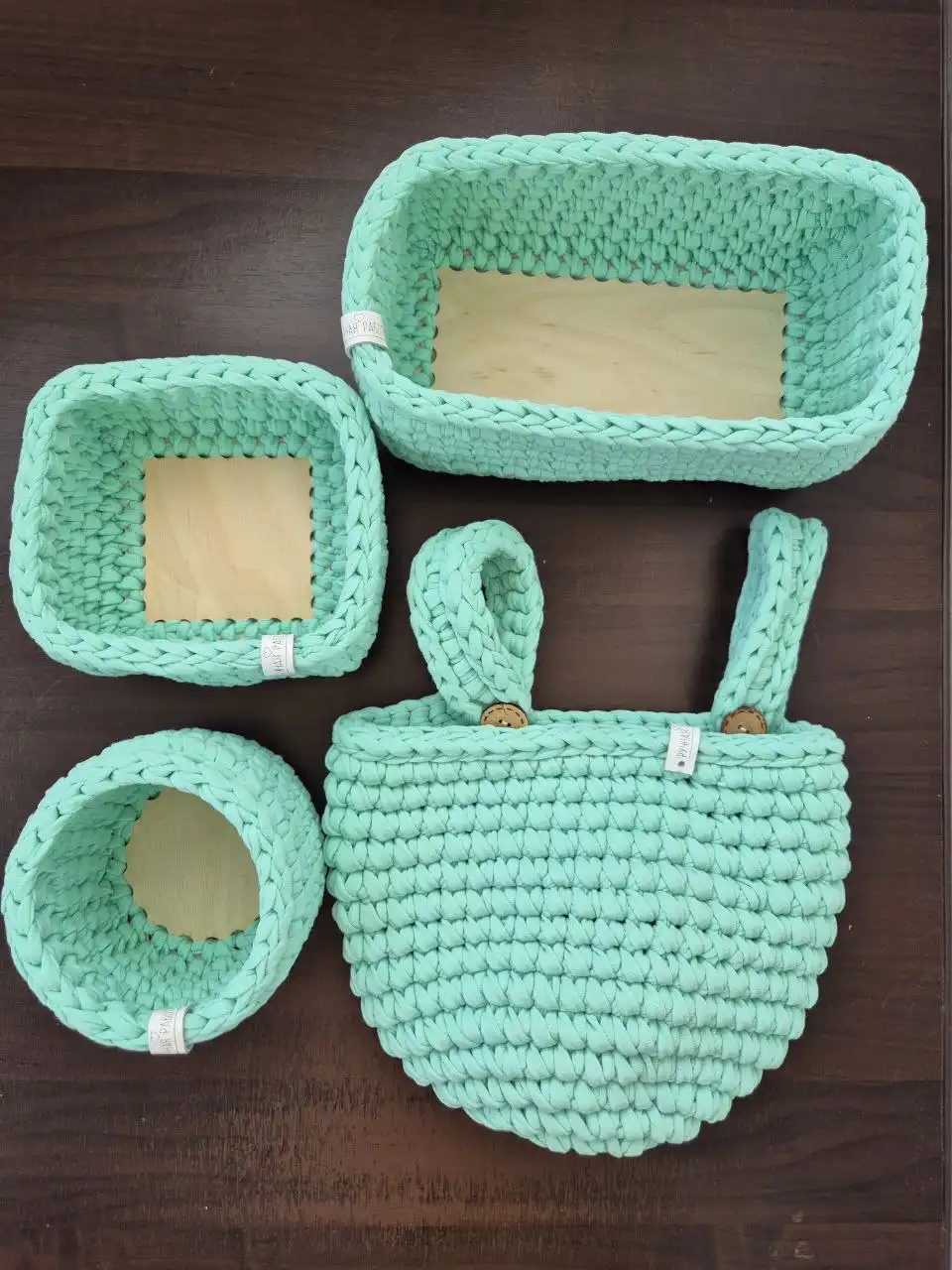 Вязаные корзины для детской комнаты - Рукоделие (Хобби и отдых) в Томск