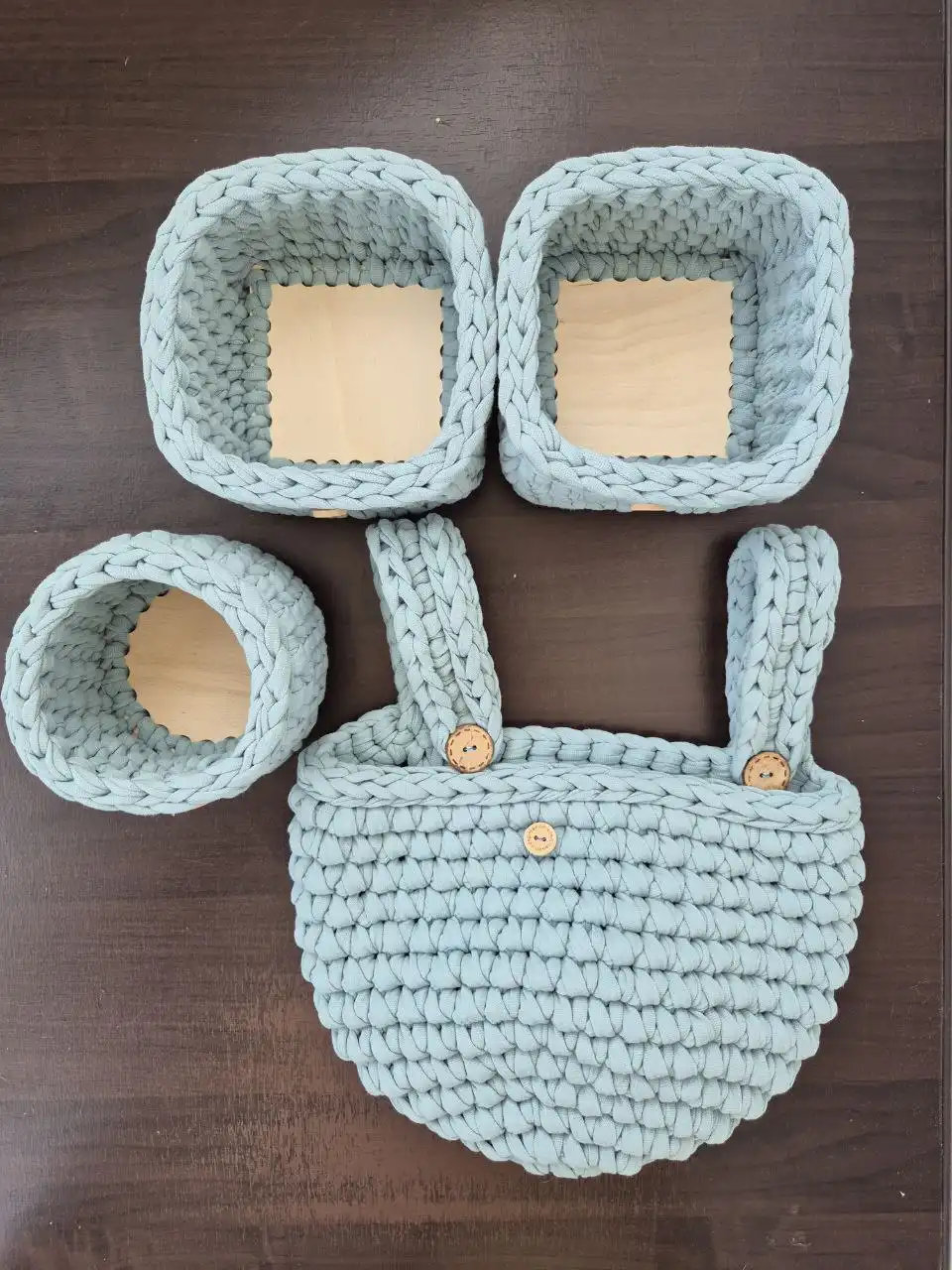 Вязаные корзины для детской комнаты - Рукоделие (Хобби и отдых) в Томск