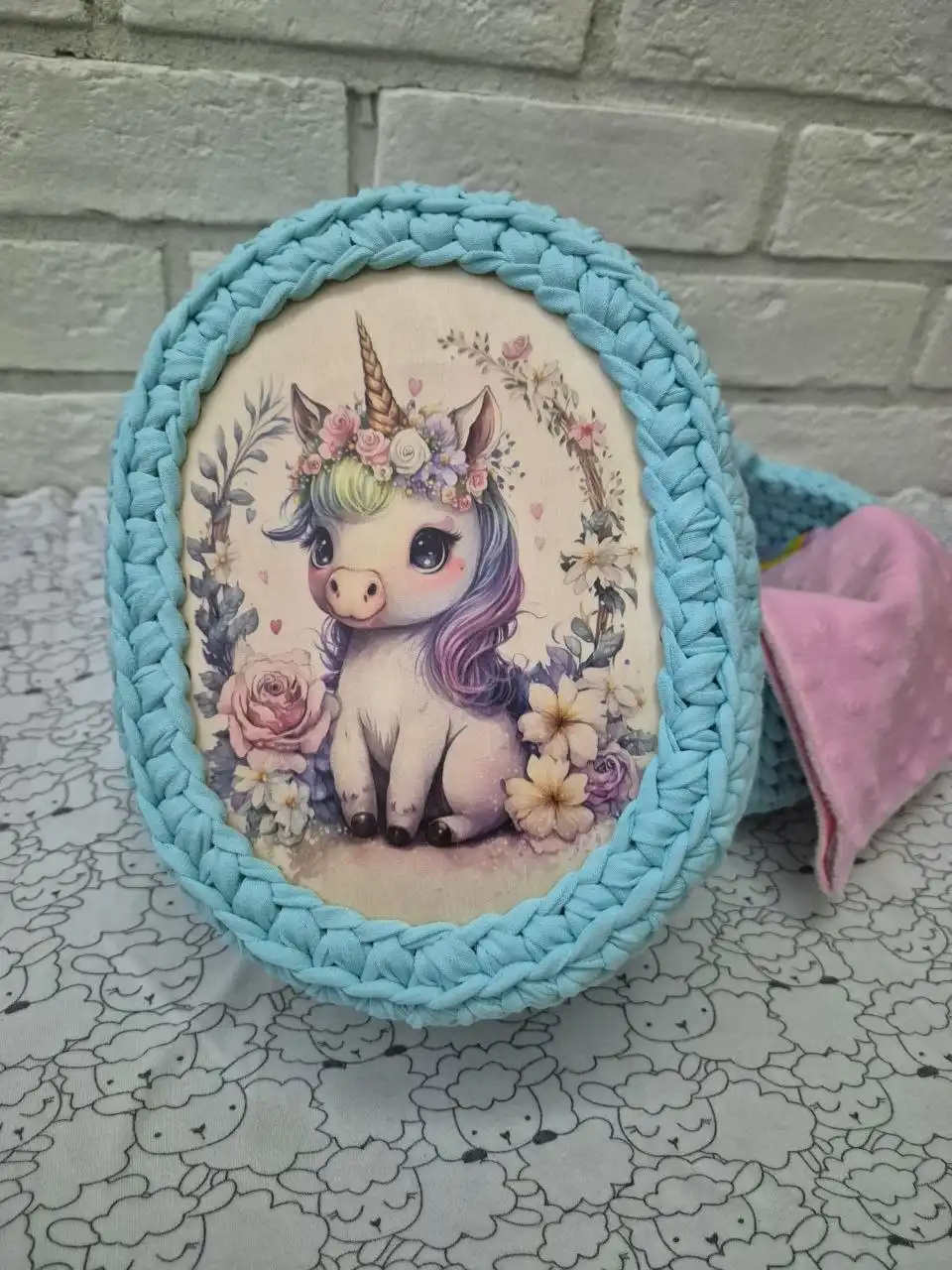 Вязаная люлька и корзина для куклы ручной работы - Рукоделие (Хобби и отдых) в Томск