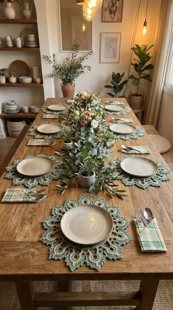 Праздничная сервировка стола - набор из 6 комплектов - Бани и сауны в Томск