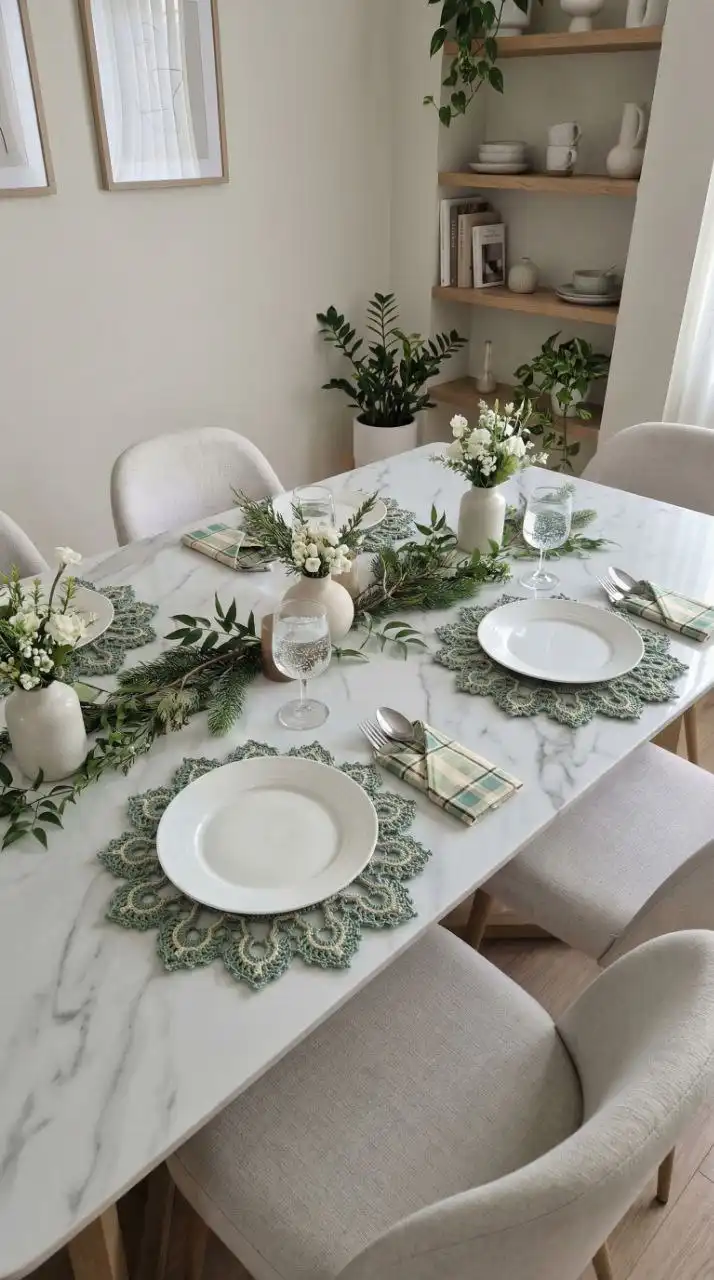 Праздничная сервировка стола - набор из 6 комплектов - Посуда и сервировка (Для дома и дачи) в Томск