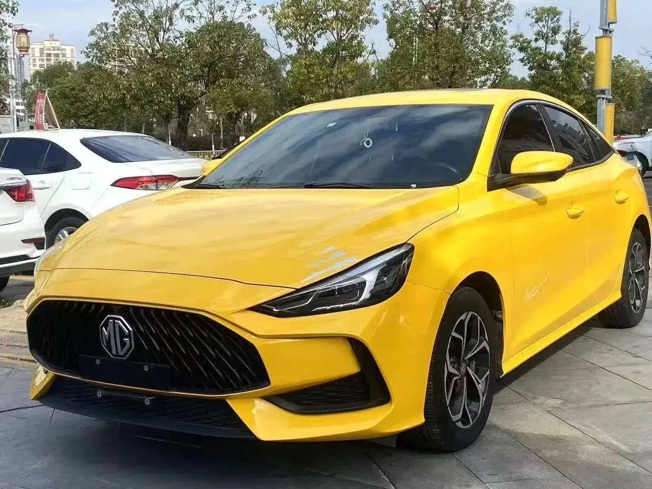 MG5 2021 г. 1.5л бензин 114 л.с. передний привод - Легковые автомобили (Авто) в Хабаровск