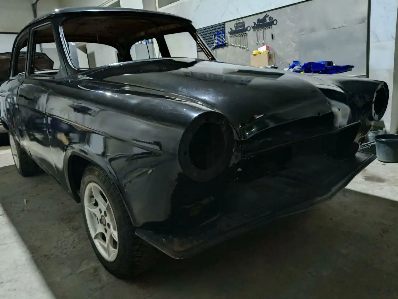 Продажа незаконченного проекта автомобиля Чёрная молния 1960 года - Ретро-автомобили (Авто) в Самара