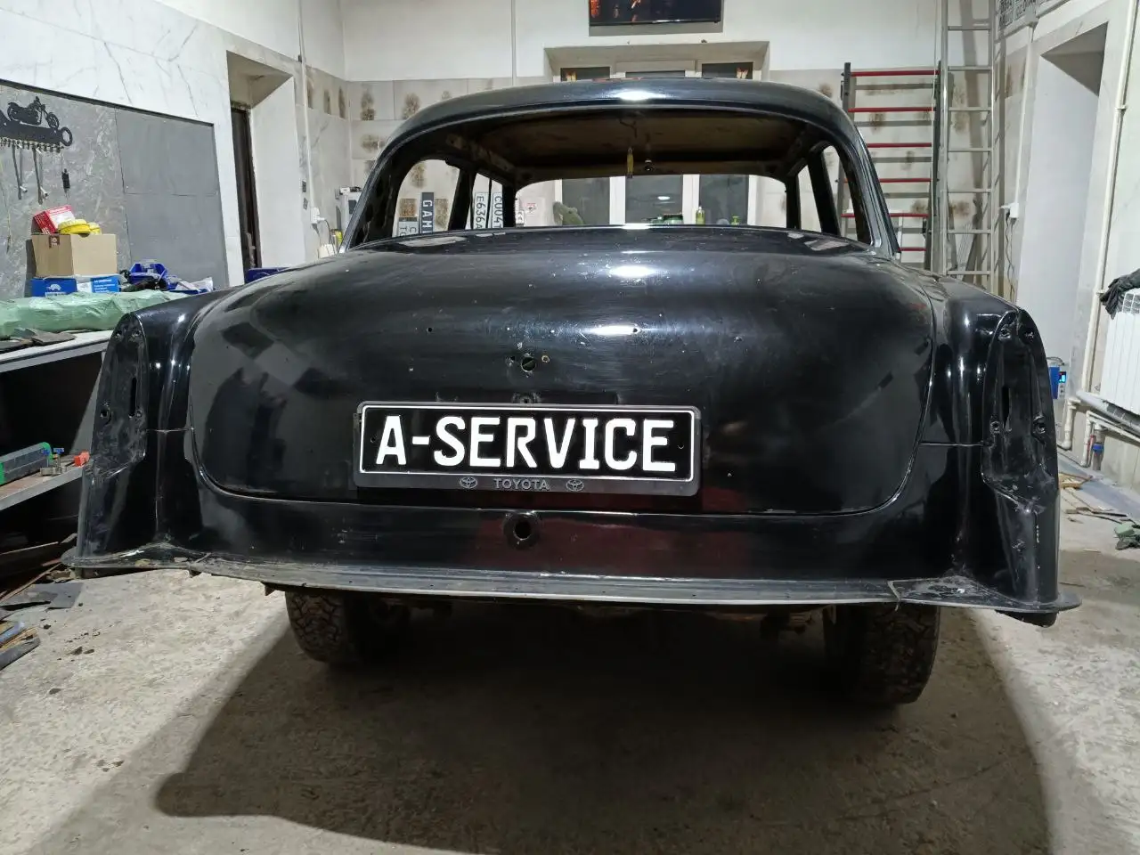 Продажа незаконченного проекта автомобиля Чёрная молния 1960 года - Ретро-автомобили (Авто) в Самара