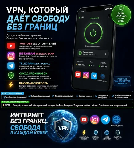 Briefora VPN для доступа к Telegram, YouTube и Instagram - 3D-печать в Самара