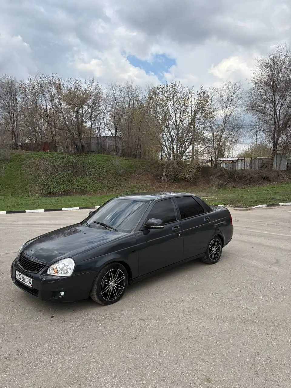 Lada Priora 2009 LUX в цвете Nardo grey - Легковые автомобили (Авто) в Самара