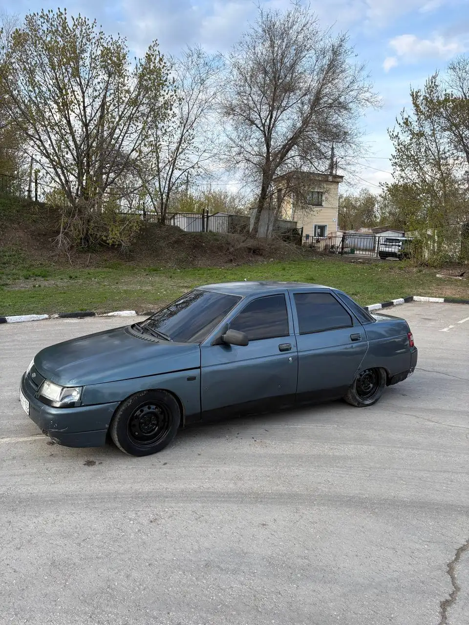 ВАЗ 2110 в цвете Нептун с мотором 8 кл и занижением -70 - Легковые автомобили (Авто) в Самара