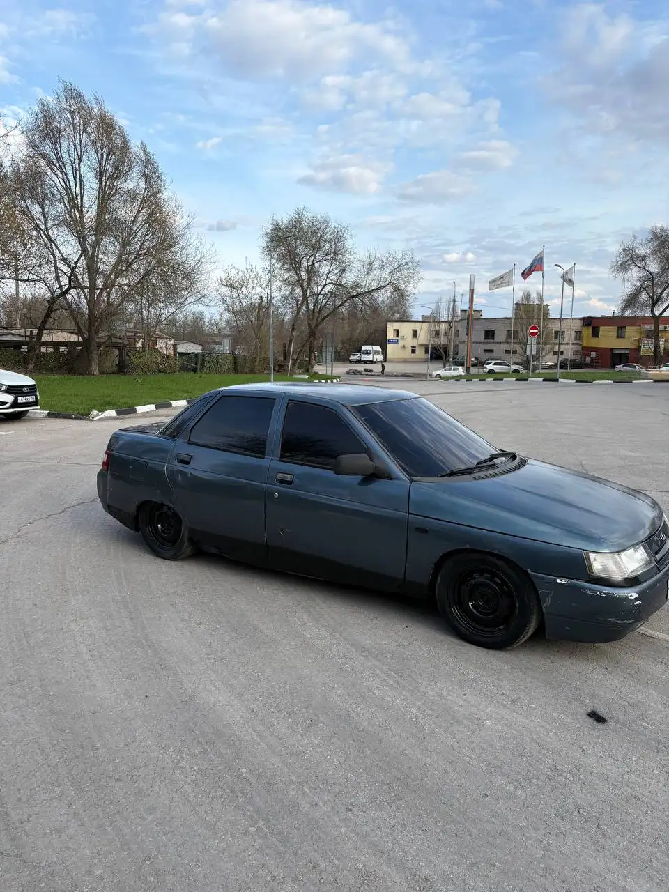 ВАЗ 2110 в цвете Нептун с мотором 8 кл и занижением -70 - Легковые автомобили (Авто) в Самара