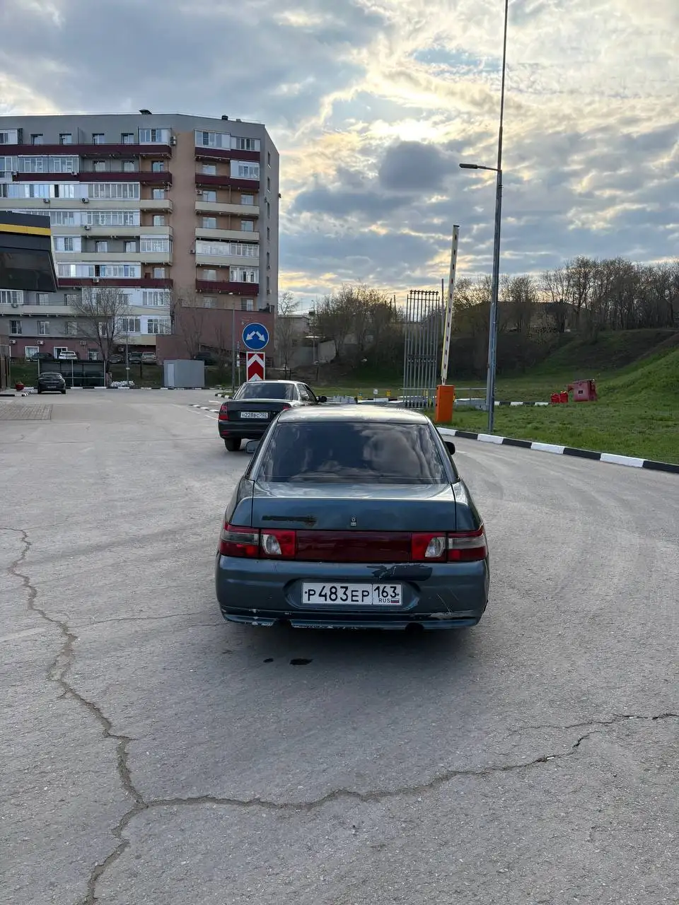 ВАЗ 2110 в цвете Нептун с мотором 8 кл и занижением -70 - Легковые автомобили (Авто) в Самара