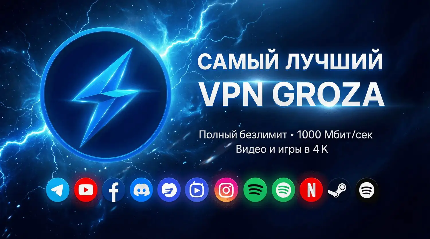 VPN GROZA - Стабильный VPN сервис - Интернет-услуги (Услуги) в Самара