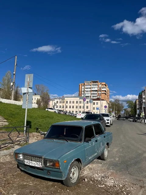 Автомобиль на ходу, Жигули - Автозвук в Самара