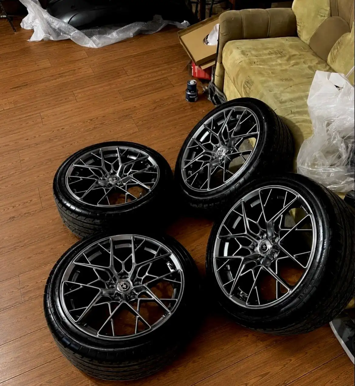 Продажа комплекта HRE R18 с летней резиной - Колёса и шины (Авто) в Самара