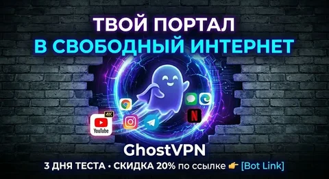 GhostVPN - решение для обхода блокировок интернета - Покраска в Самара