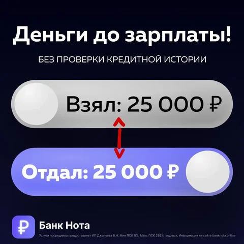 Банк Нота - помощь в финансовых трудностях - Услуги в Самара