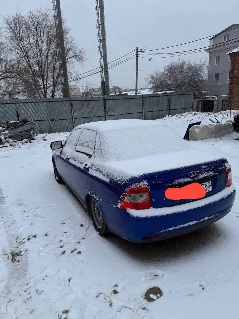 Продажа Lada Priora 2007 года с проблемами двигателя