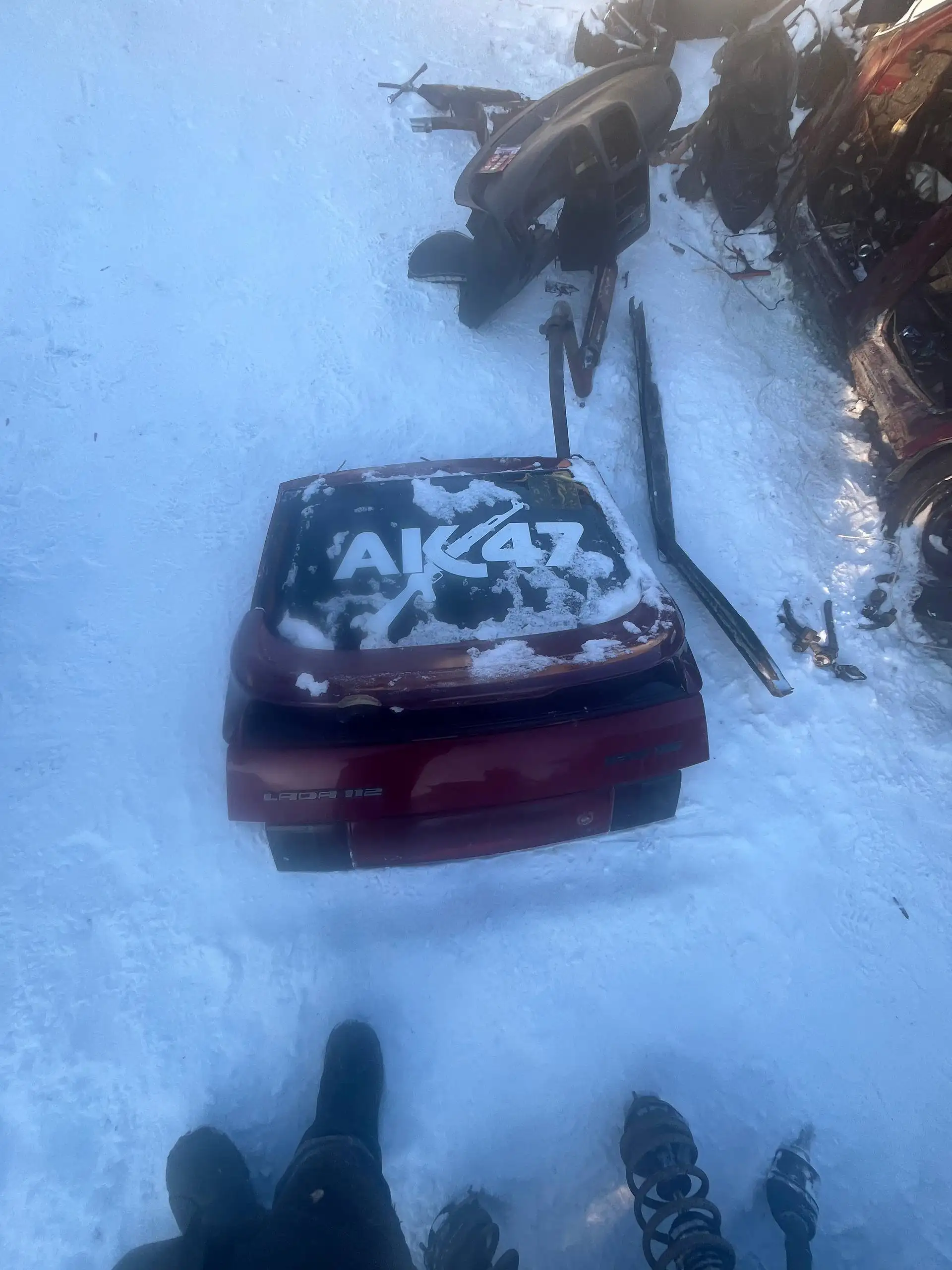 Крышка багажника ВАЗ 2112 - Автозапчасти для ВАЗ (Запчасти) в Киров