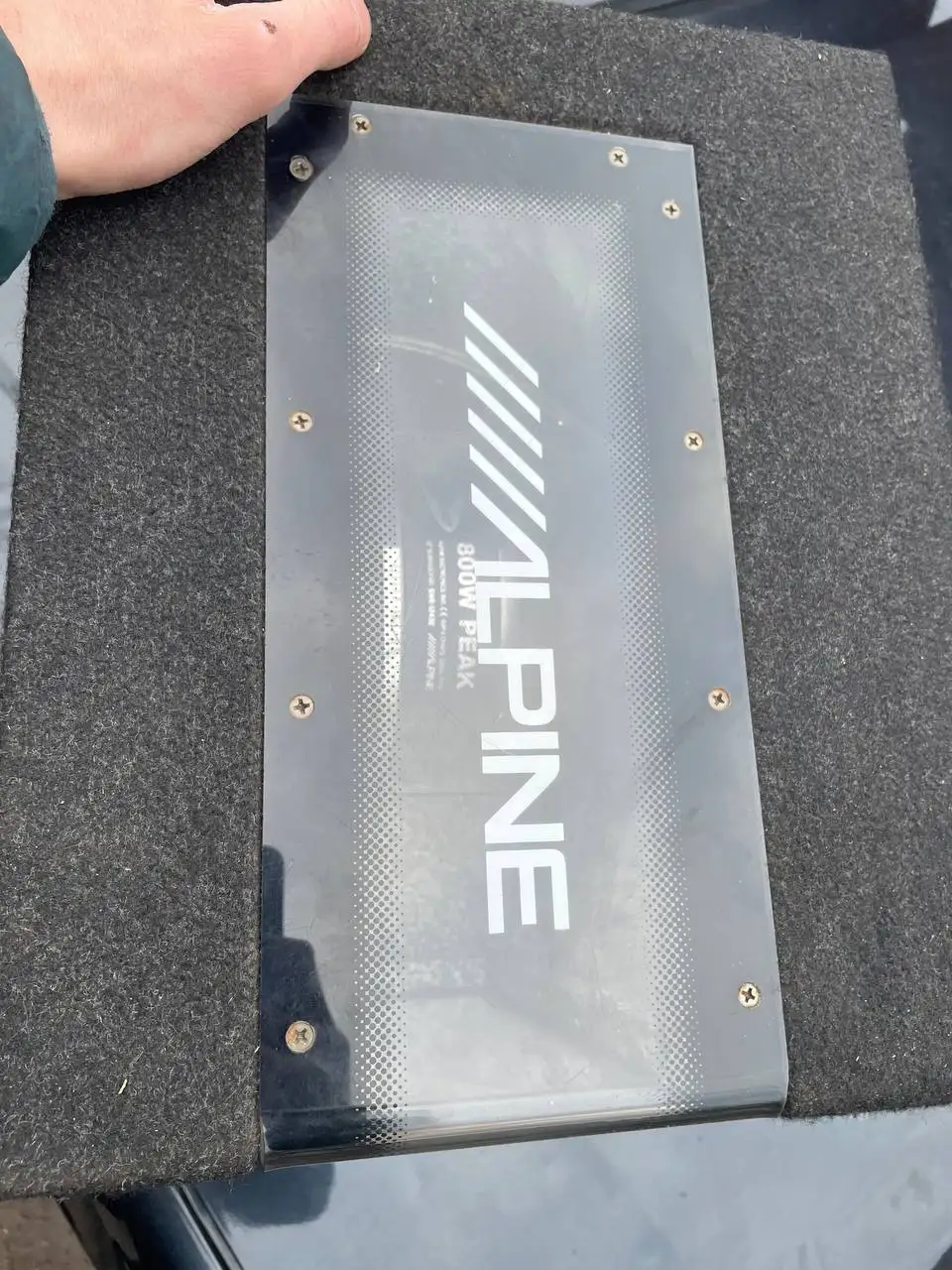 Продам активный саб алпайн 4к - Аудио (Авто) в Киров