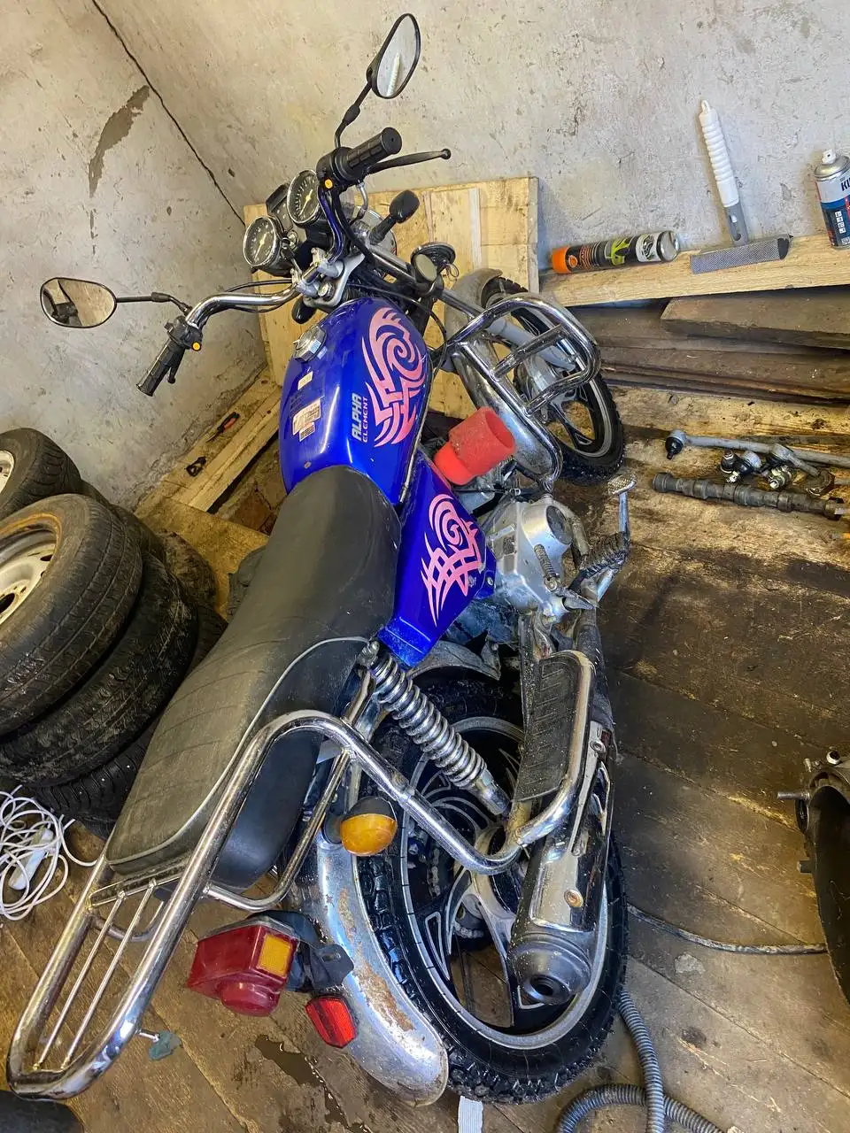 Продажа мопеда Альфа с документами - Мотоциклы и мопеды (Авто) в Киров