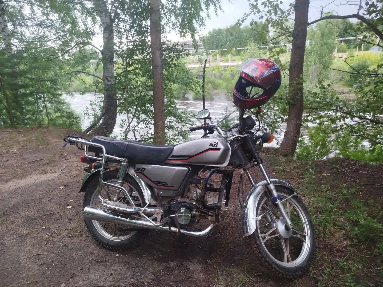 Мопед 110 кубов (49.5 по документам) на обмен - Мотоциклы (Авто) в Белая Холуница