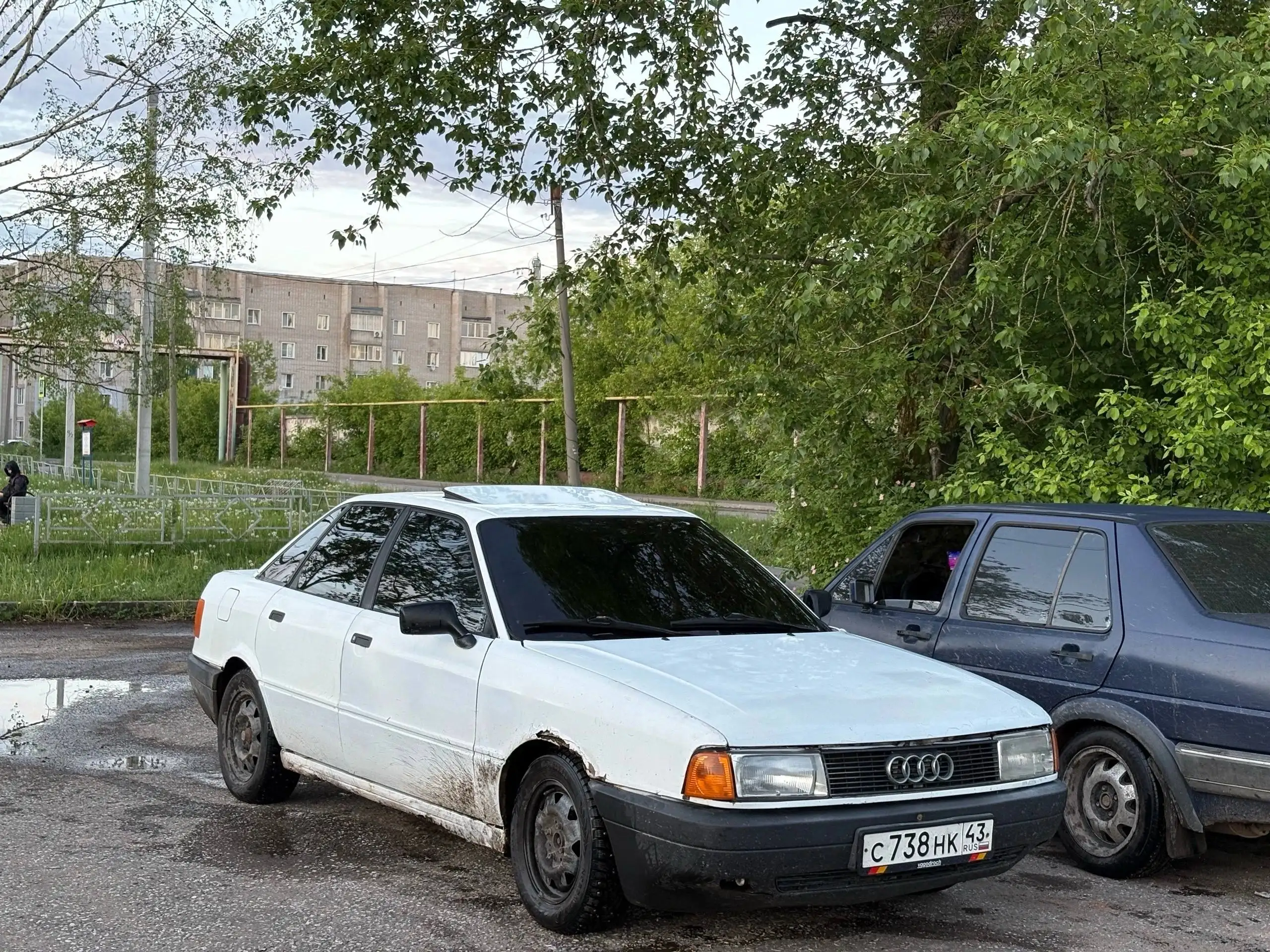 Audi 80 B3 1.8 карбюратор, 1987 г. - Легковые автомобили (Авто) в Киров