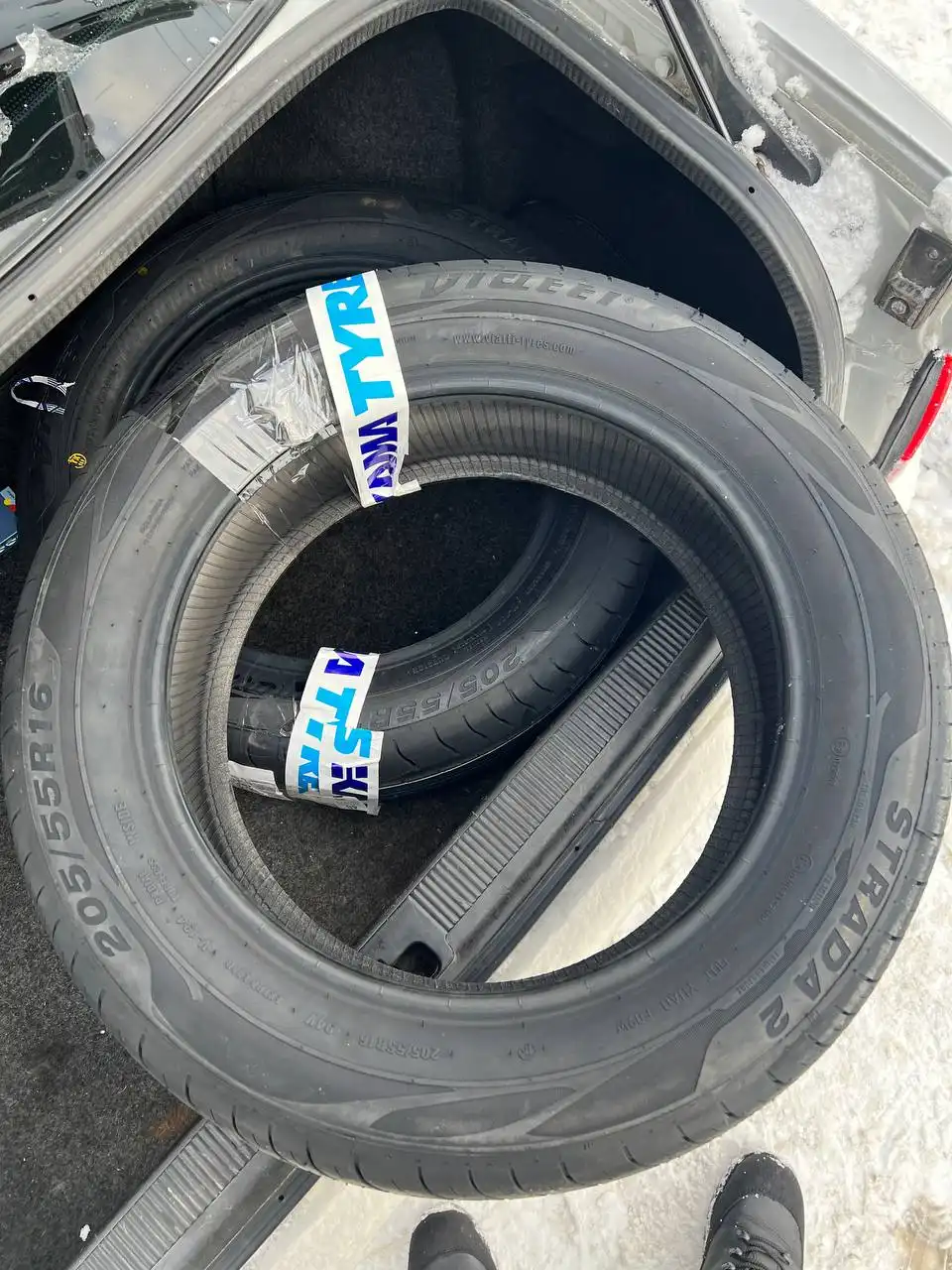 Новые летние шины Viatti 205/55 R16 2025 года - Шины и диски (Запчасти) в Киров