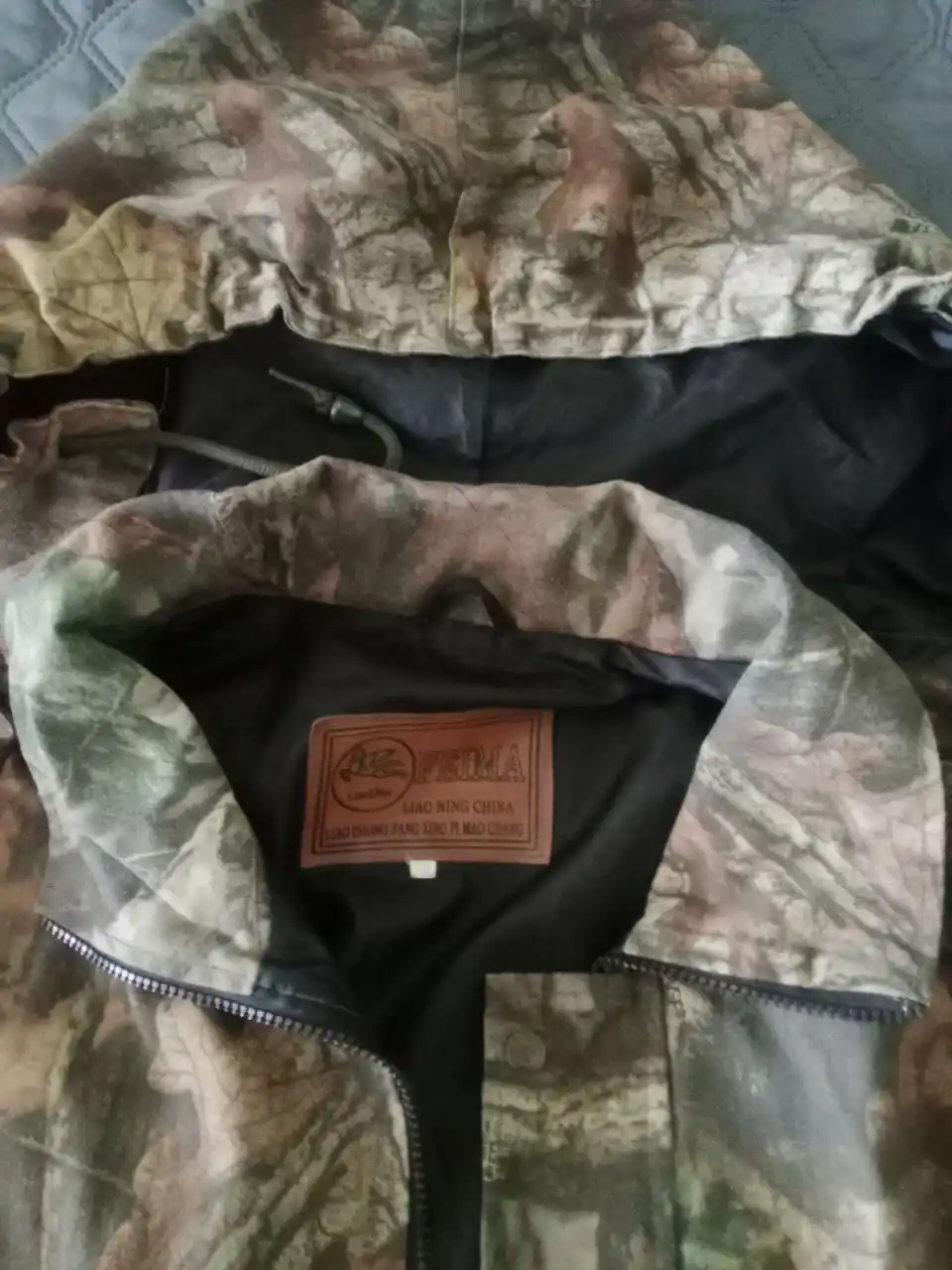 Камуфляжный костюм с подкладкой