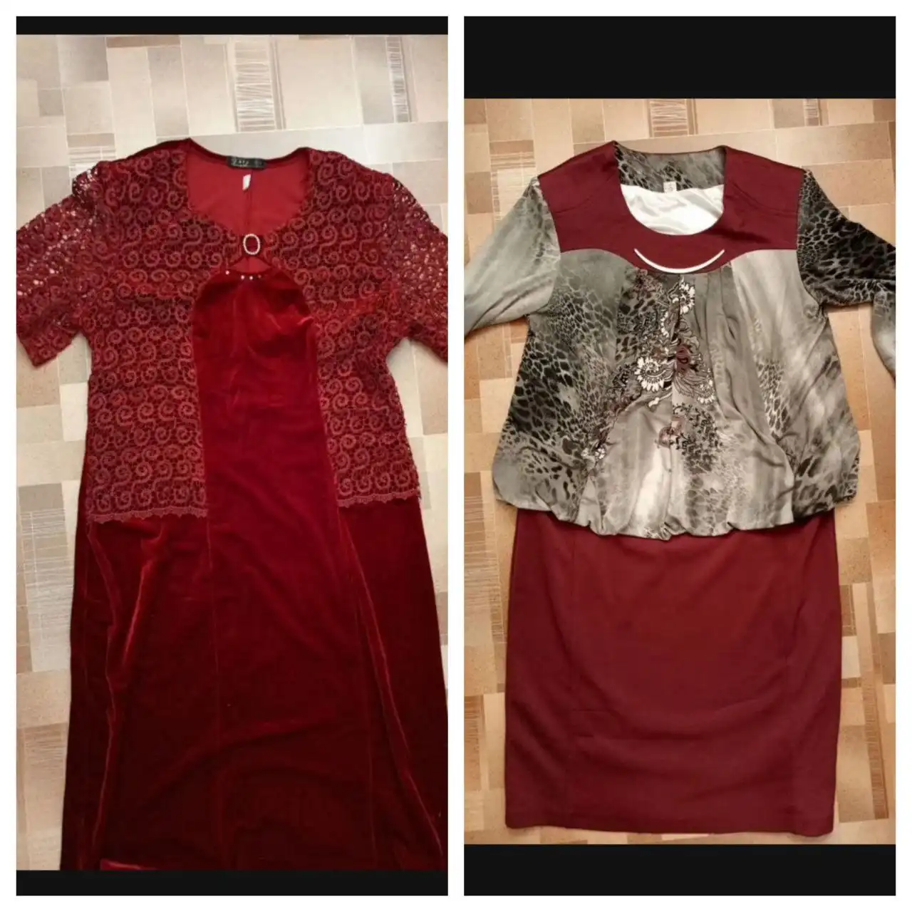 Продам платье первое велюровое