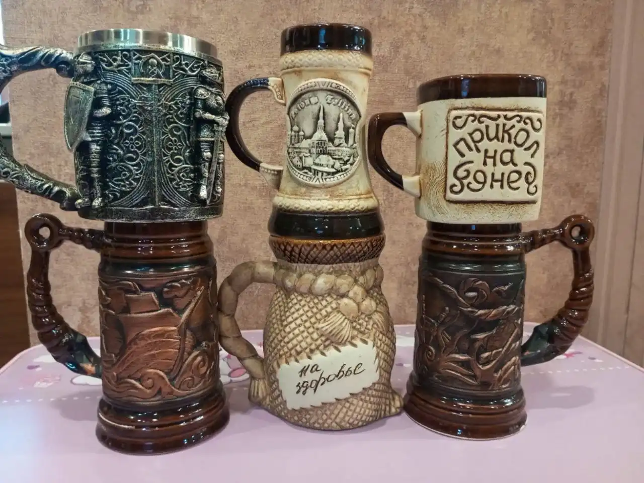 Продажа газовой плиты, коллекции пивных кружек, принтера этикеток и литых дисков